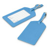 Light Blue Promotional Luggage Tags